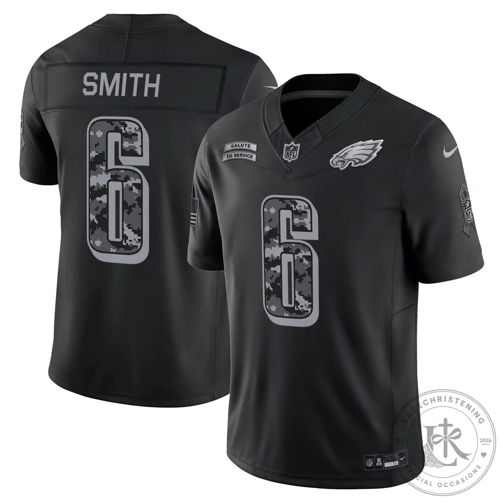 Jalen Hurts Philadelphia Eagles Salute To Service Vapor Limited Football Jersey 19 Jalen Hurts Philadelphia Eagles Salute To Service Vapor Limited Football Jersey