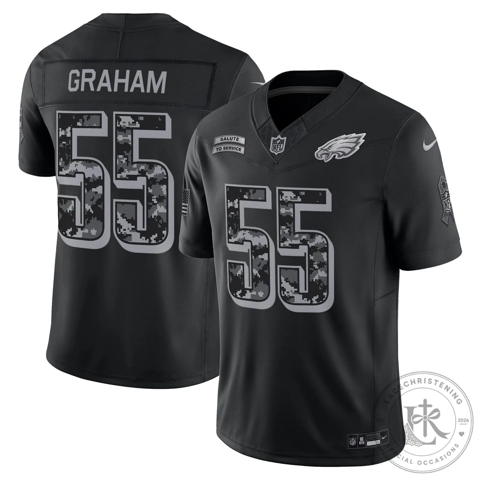 Jalen Hurts Philadelphia Eagles Salute To Service Vapor Limited Football Jersey 21 Jalen Hurts Philadelphia Eagles Salute To Service Vapor Limited Football Jersey