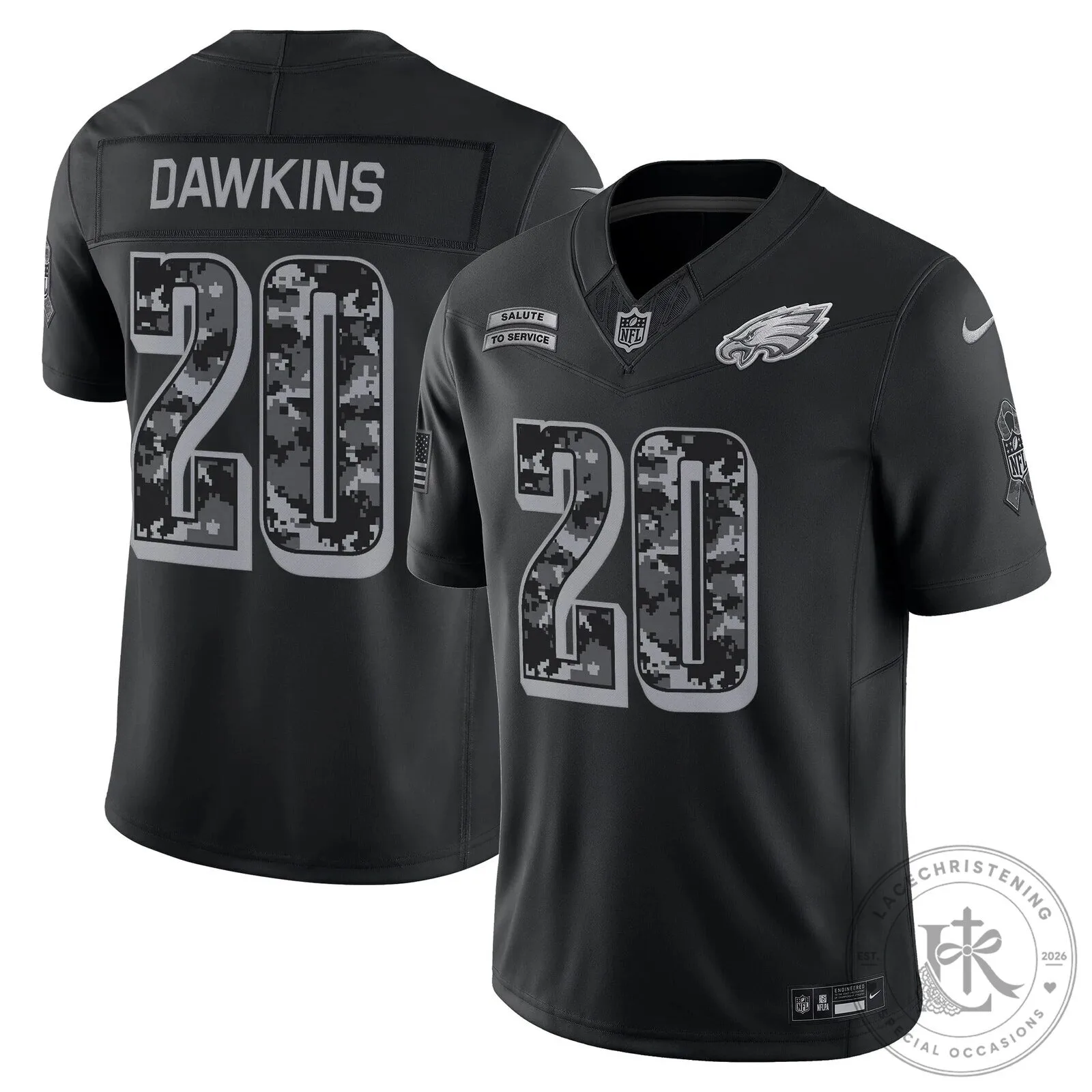 Jalen Hurts Philadelphia Eagles Salute To Service Vapor Limited Football Jersey 22 Jalen Hurts Philadelphia Eagles Salute To Service Vapor Limited Football Jersey