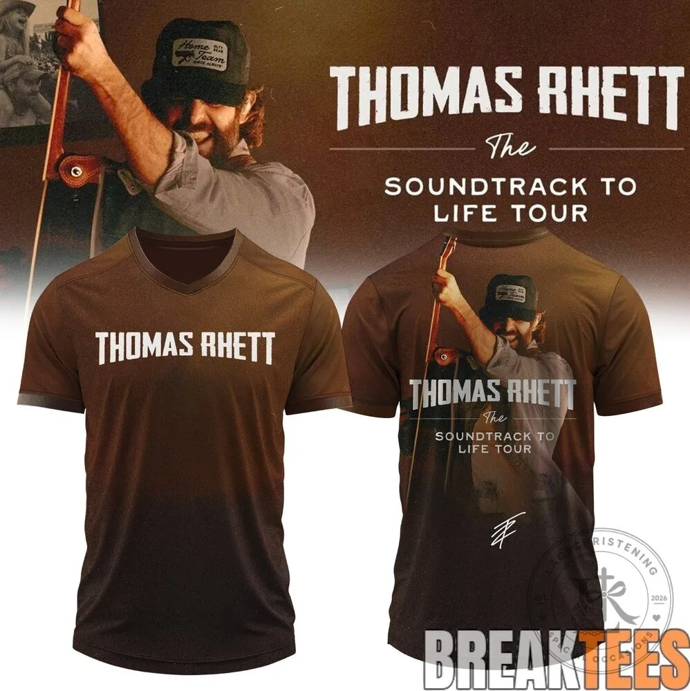 Country Music Fan T-Shirt for Thomas Rhett's The Soundtrack To Life Tour