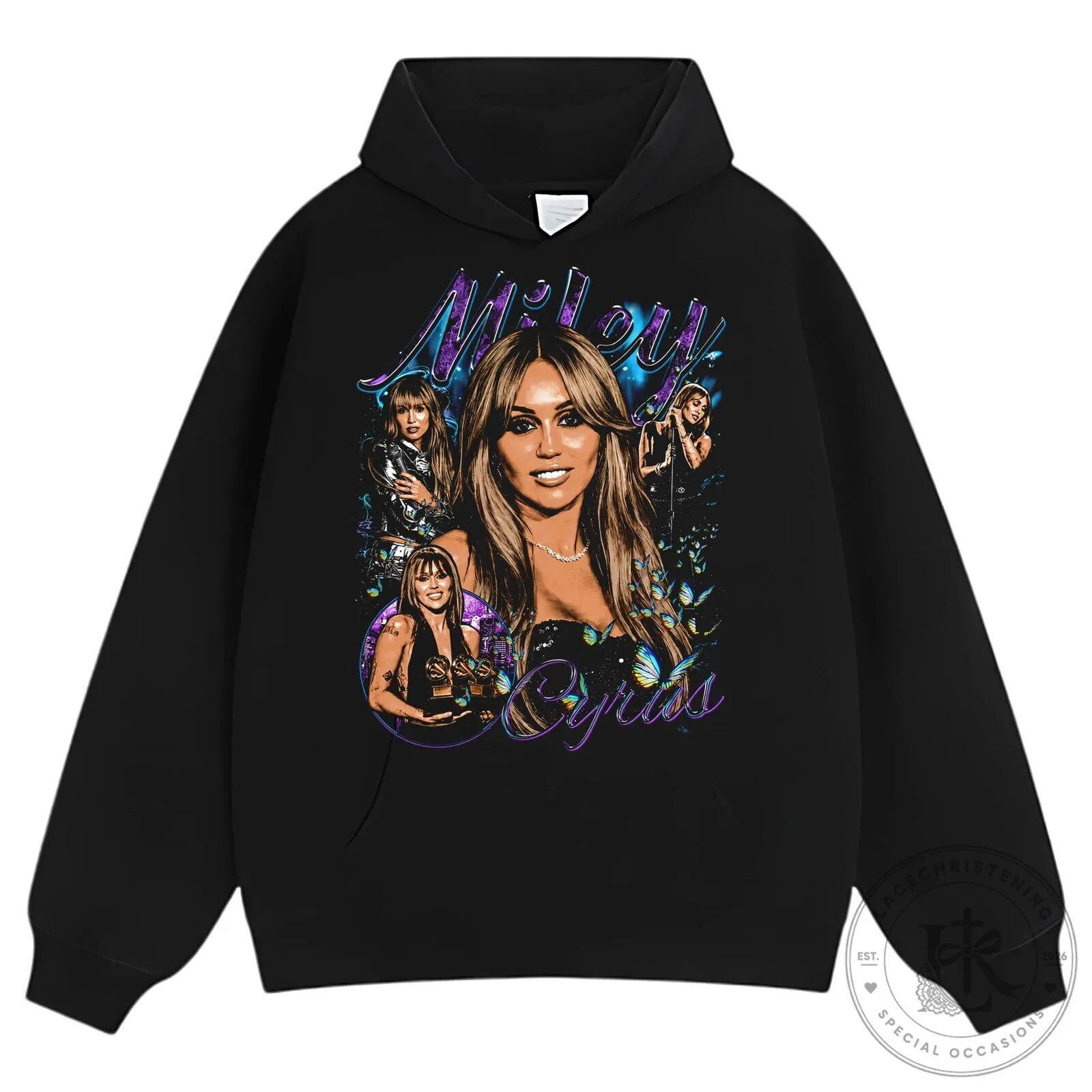 Miley Cyrus Vintage Style Black Graphic Washed Cotton Oversized T-Shirt 19 Miley Cyrus Vintage Style Black Graphic Washed Cotton Oversized T-Shirt