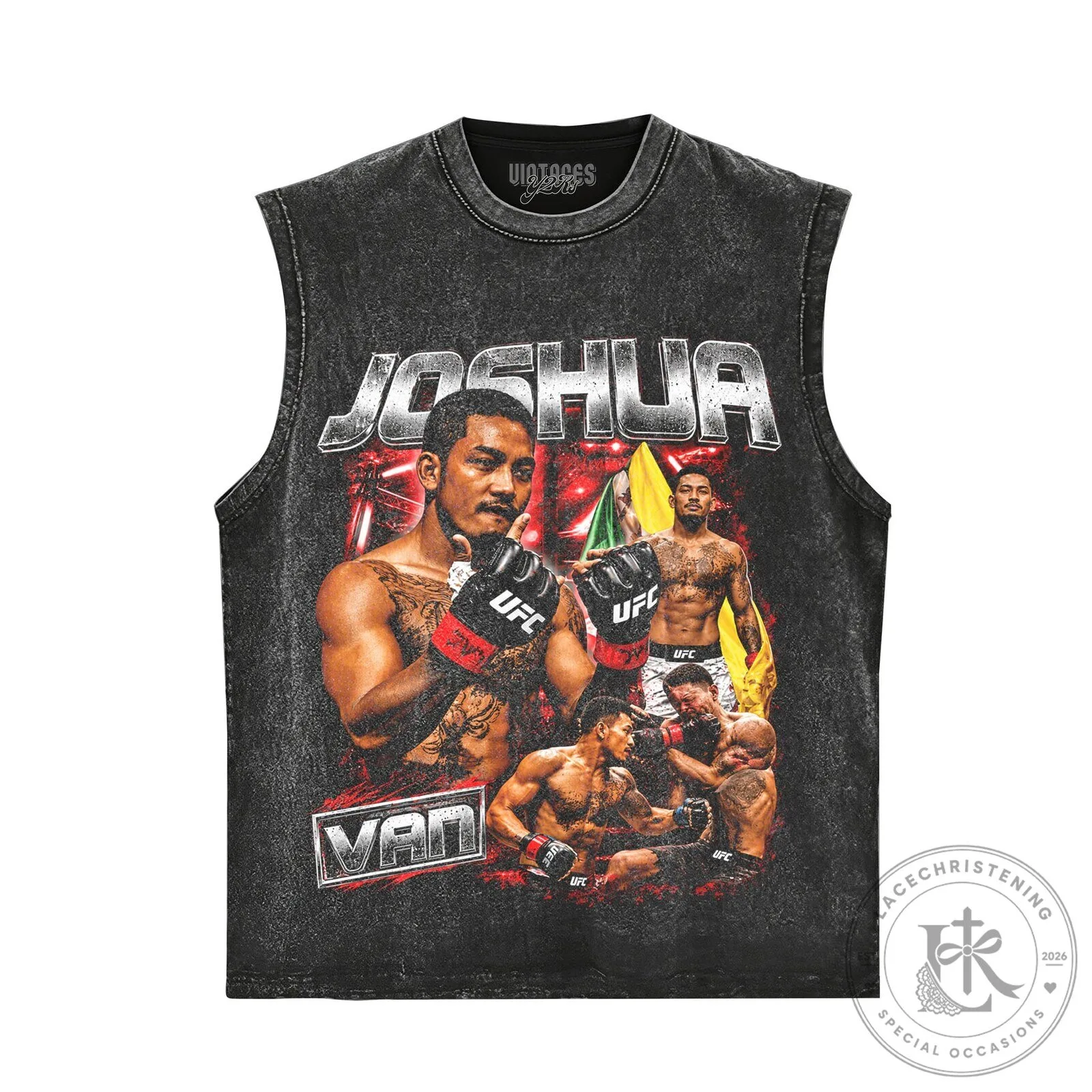 Joshua Van The Fearless UFC Flyweight Championship Fighter Black T-Shirt 13 Joshua Van The Fearless UFC Flyweight Championship Fighter Black T-Shirt
