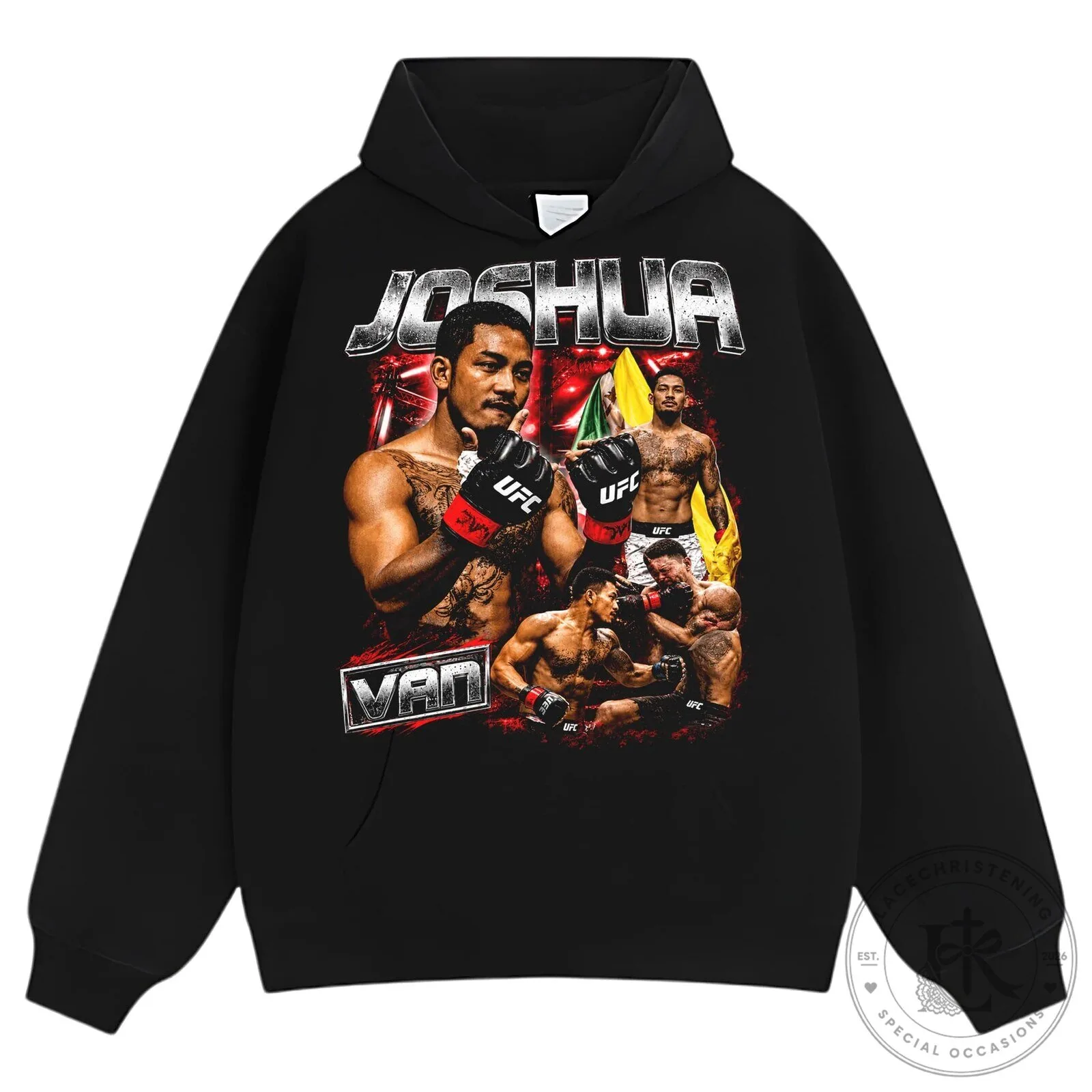 Joshua Van The Fearless UFC Flyweight Championship Fighter Black T-Shirt 17 Joshua Van The Fearless UFC Flyweight Championship Fighter Black T-Shirt
