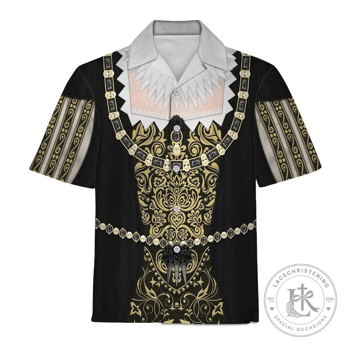 Anne of Austria Queen of France Coronation Robes Costume All Over Print Hoodie 26 Anne of Austria Queen of France Coronation Robes Costume All Over Print Hoodie