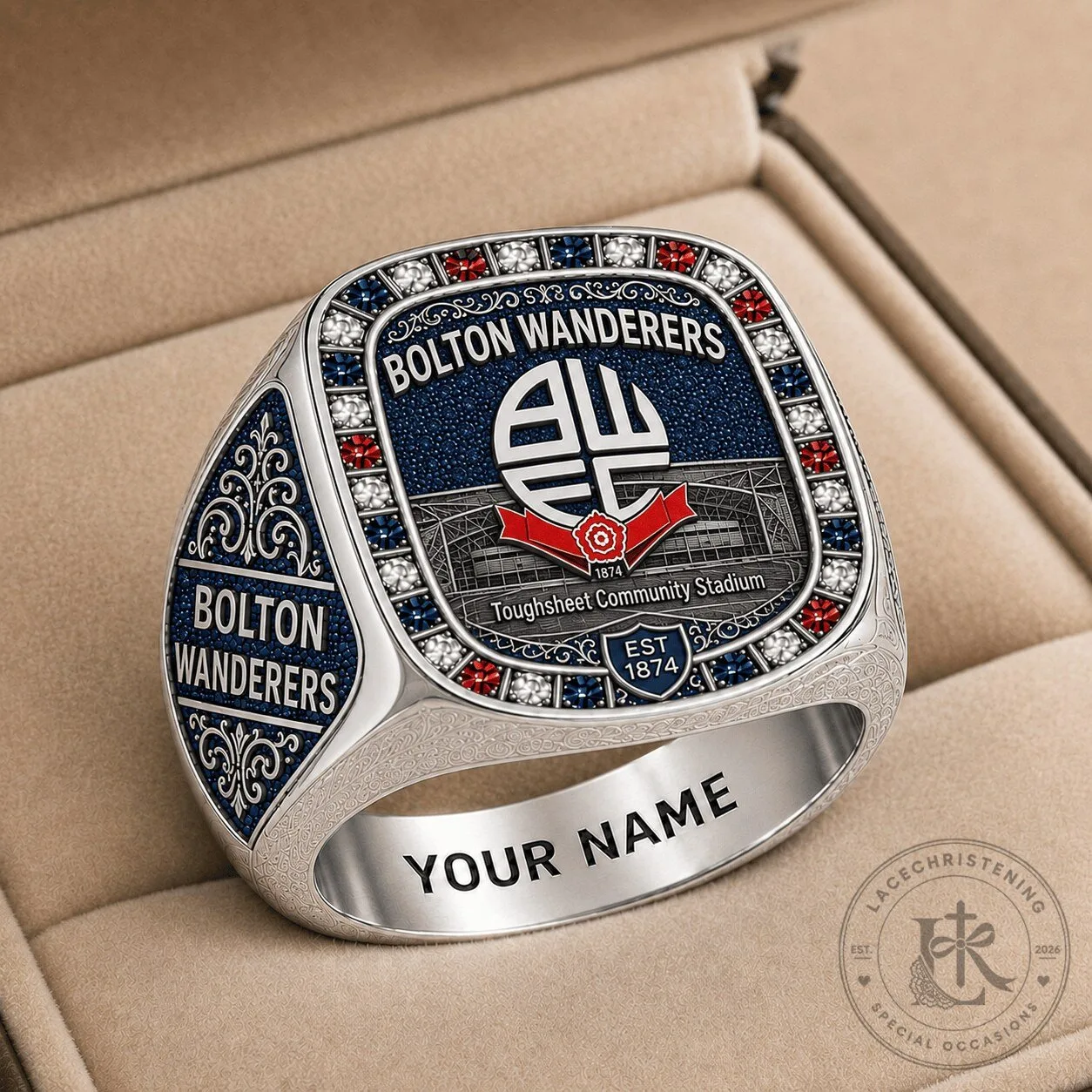 Bolton Wanderers Football Club Toughsheet Community Stadium Commemorative Ring
