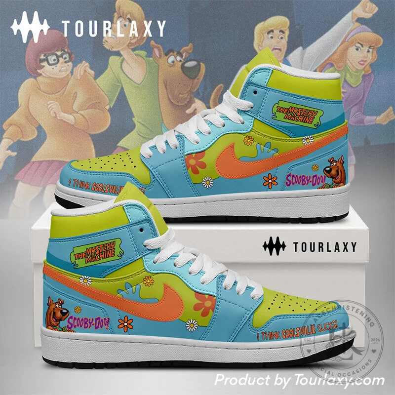 Scooby Doo The Mystery Machine Coolsville High Top Sneakers