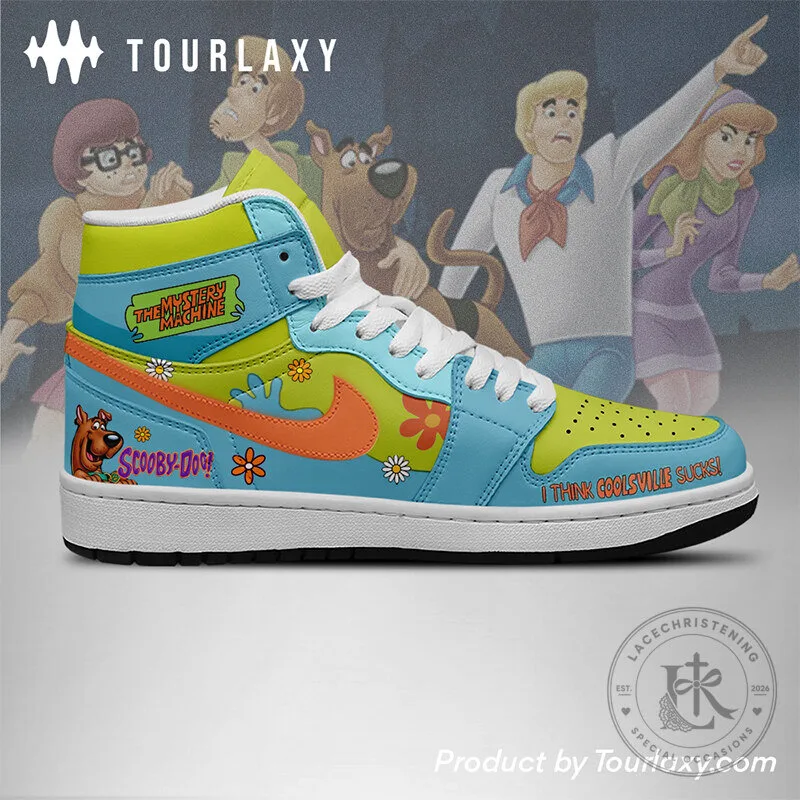Scooby Doo The Mystery Machine Coolsville High Top Sneakers 9 Scooby Doo The Mystery Machine Coolsville High Top Sneakers