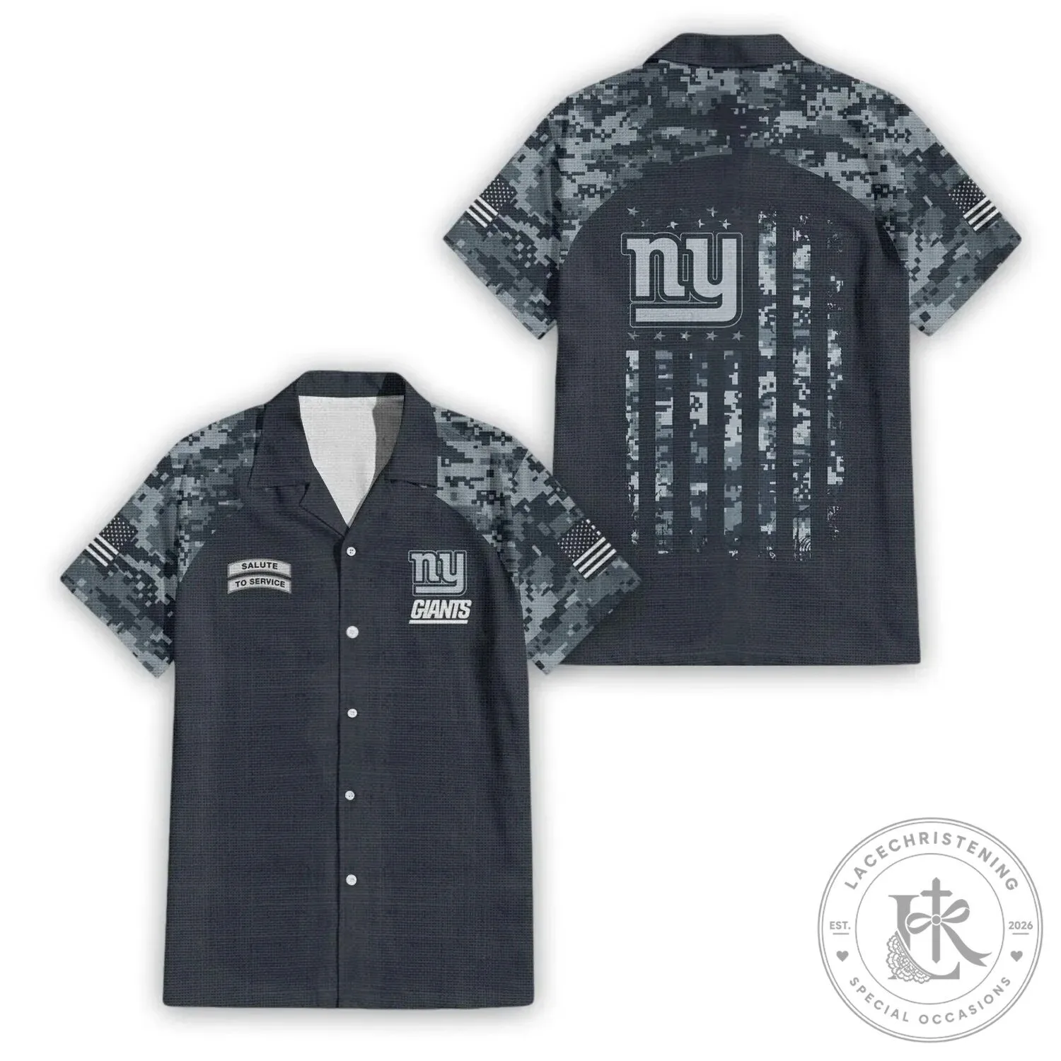 New York Giants Salute To Service Digital Camouflage Hawaiian Shirt 1 New York Giants Salute To Service Digital Camouflage Hawaiian Shirt