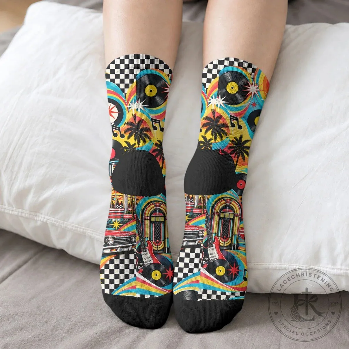 Baby Boomers Generation Vintage Retro Classic Car And Vinyl Records Nostalgia Socks 10 Baby Boomers Generation Vintage Retro Classic Car And Vinyl Records Nostalgia Socks