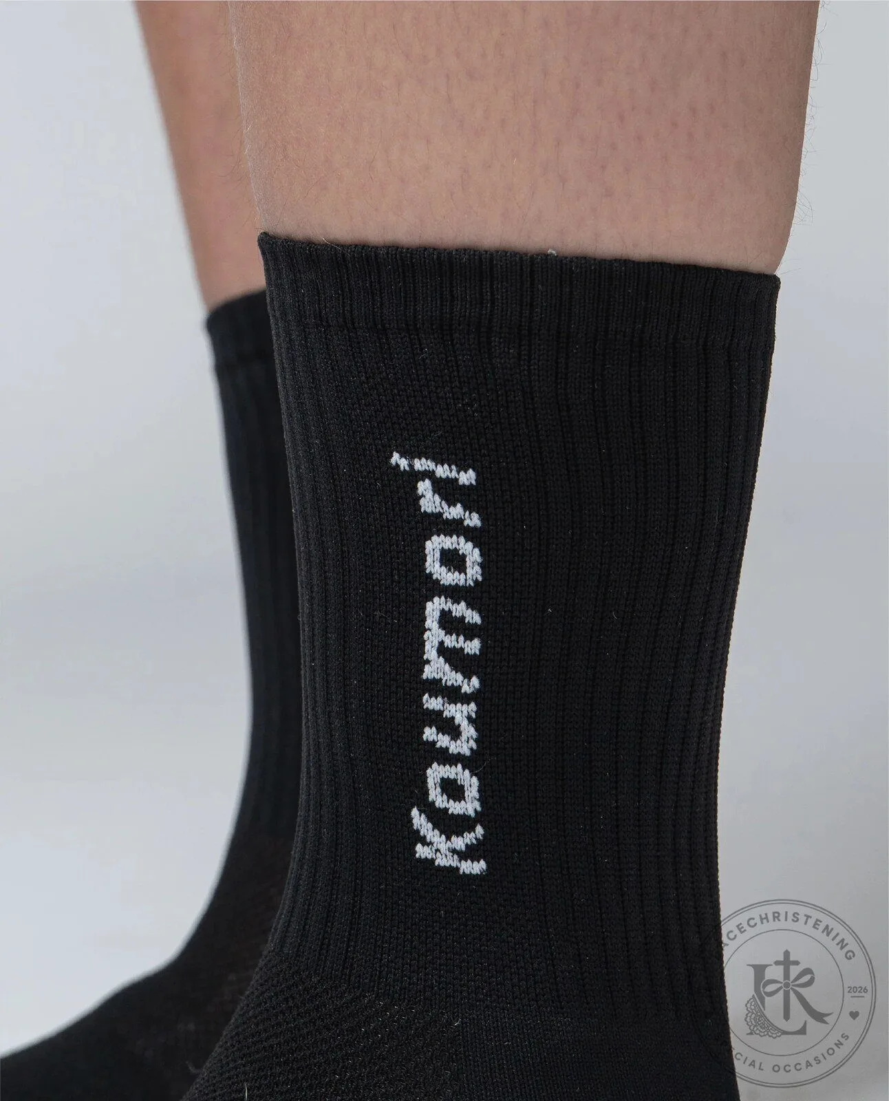 Koumori Brand Black Performance Crew Socks for Men and Women 11 Koumori Brand Black Performance Crew Socks for Men and Women