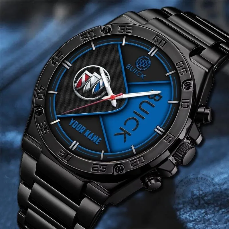 Buick Custom Name Elegant Fashion Design Watch for Men