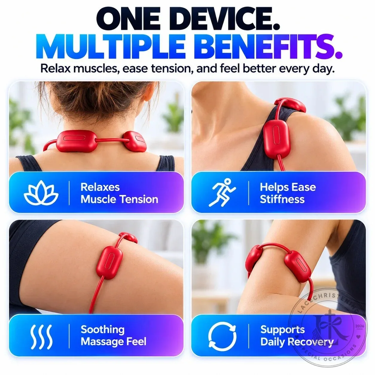 Portable Neck Massager with Heat and Pulse Therapy for Muscle Relaxation 12 Portable Neck Massager with Heat and Pulse Therapy for Muscle Relaxation