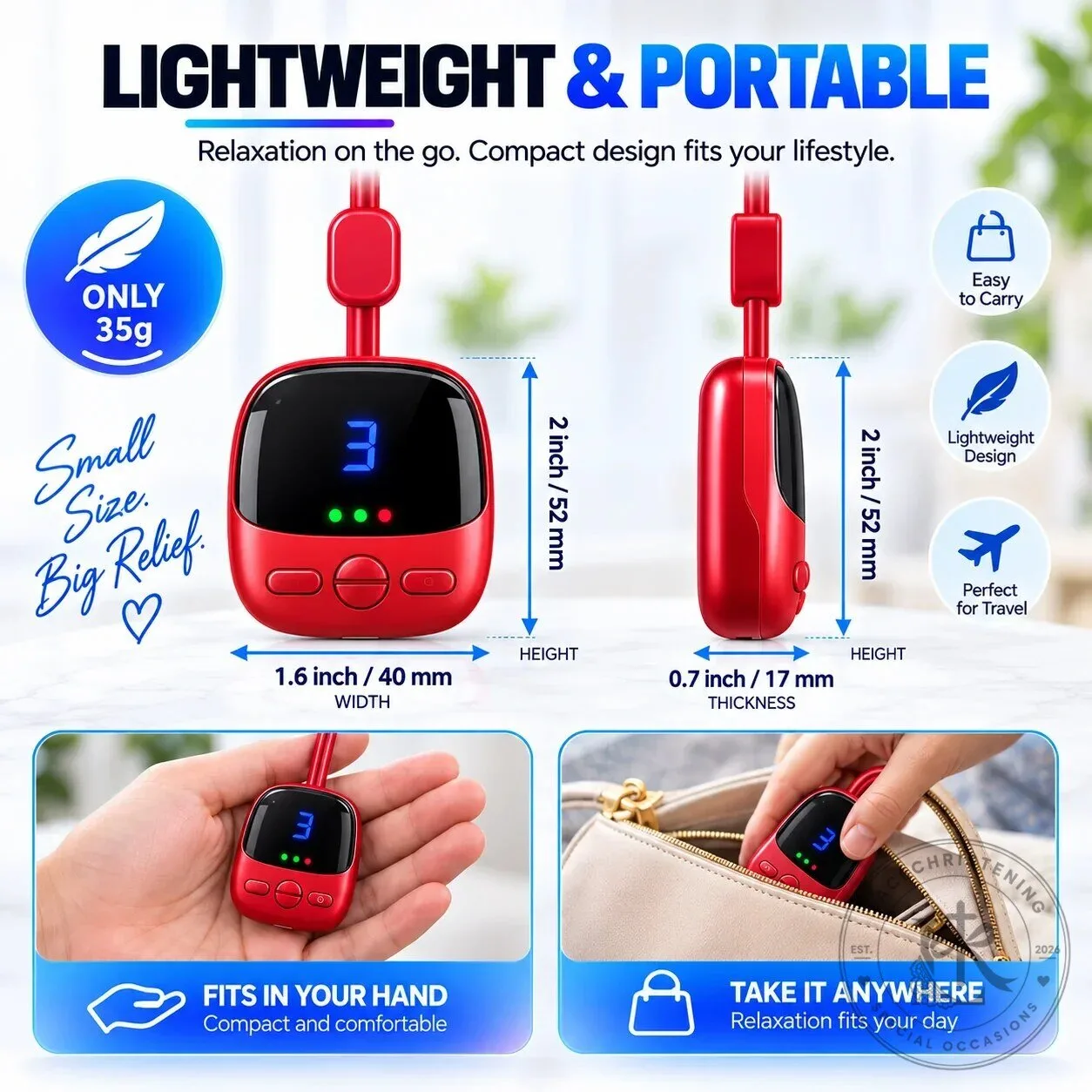 Portable Neck Massager with Heat and Pulse Therapy for Muscle Relaxation 18 Portable Neck Massager with Heat and Pulse Therapy for Muscle Relaxation