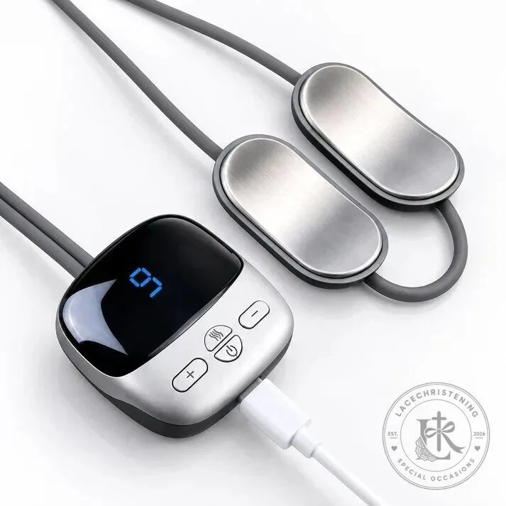 Portable Neck Massager with Heat and Pulse Therapy for Muscle Relaxation 20 Portable Neck Massager with Heat and Pulse Therapy for Muscle Relaxation