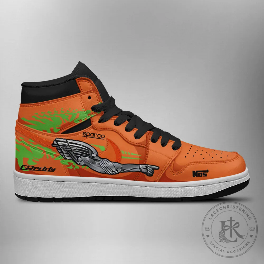 Brian O'Conner Fast and Furious Supra Car Racing High-Top Sneakers 8 Brian O