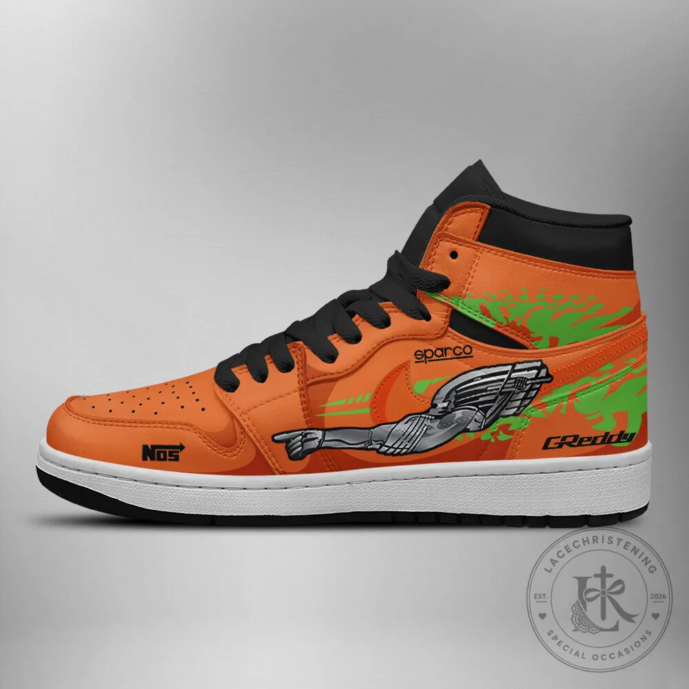 Brian O'Conner Fast and Furious Supra Car Racing High-Top Sneakers 9 Brian O