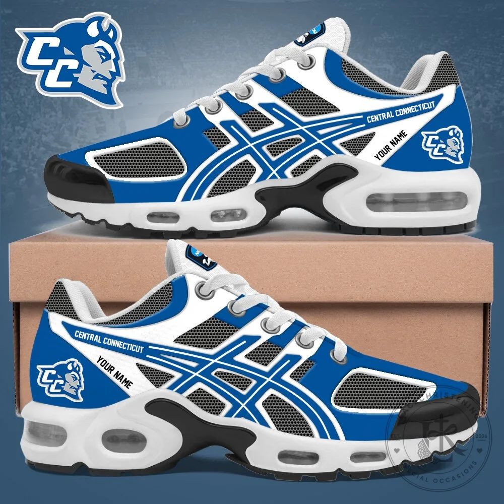 Central Connecticut State University Blue Devils Personalized Air Max Plus Sneakers 1 Central Connecticut State University Blue Devils Personalized Air Max Plus Sneakers