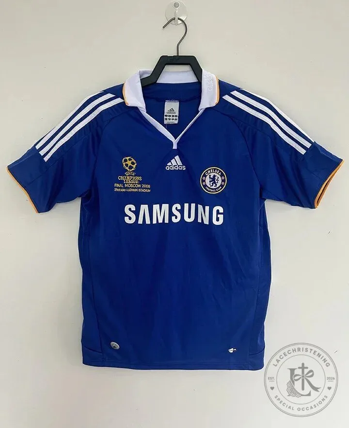 Chelsea Football Club 2008 Champions League Final Moscow Jersey