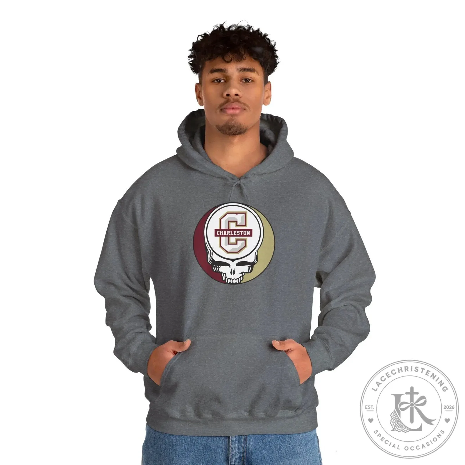 University of Charleston Golden Eagles Steal Your Face Grateful Dead Hoodie 27 University of Charleston Golden Eagles Steal Your Face Grateful Dead Hoodie