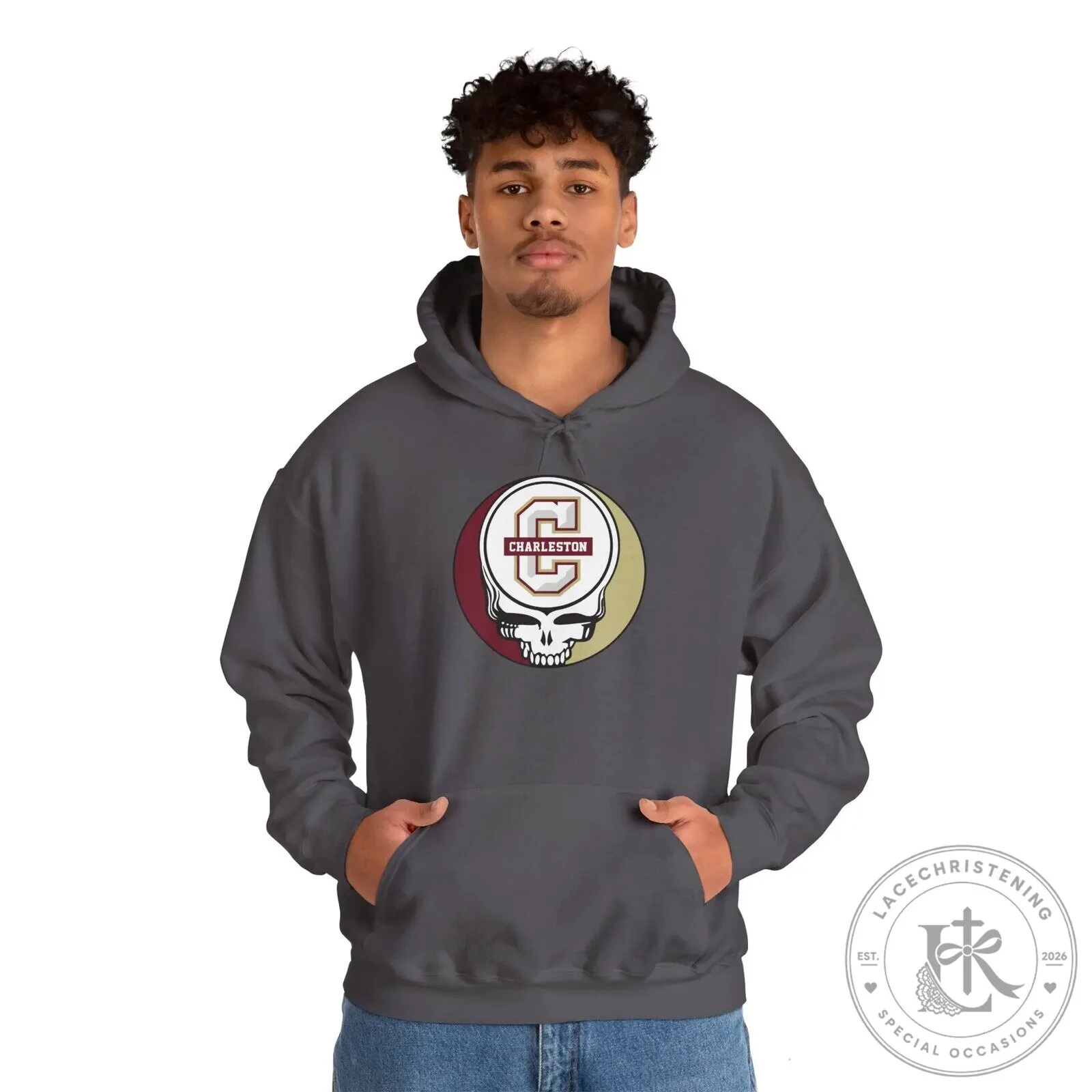 University of Charleston Golden Eagles Steal Your Face Grateful Dead Hoodie 28 University of Charleston Golden Eagles Steal Your Face Grateful Dead Hoodie