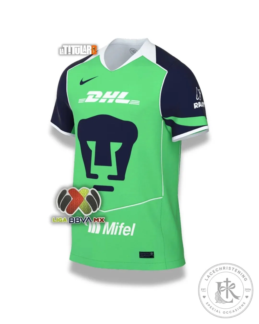 Club Universidad Nacional Pumas UNAM Third Soccer Jersey