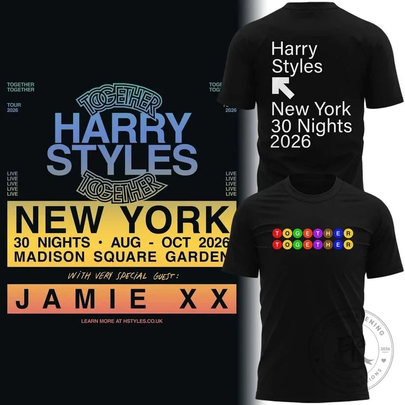 Harry Styles Love On Tour New York Madison Square Garden Concert T-Shirt