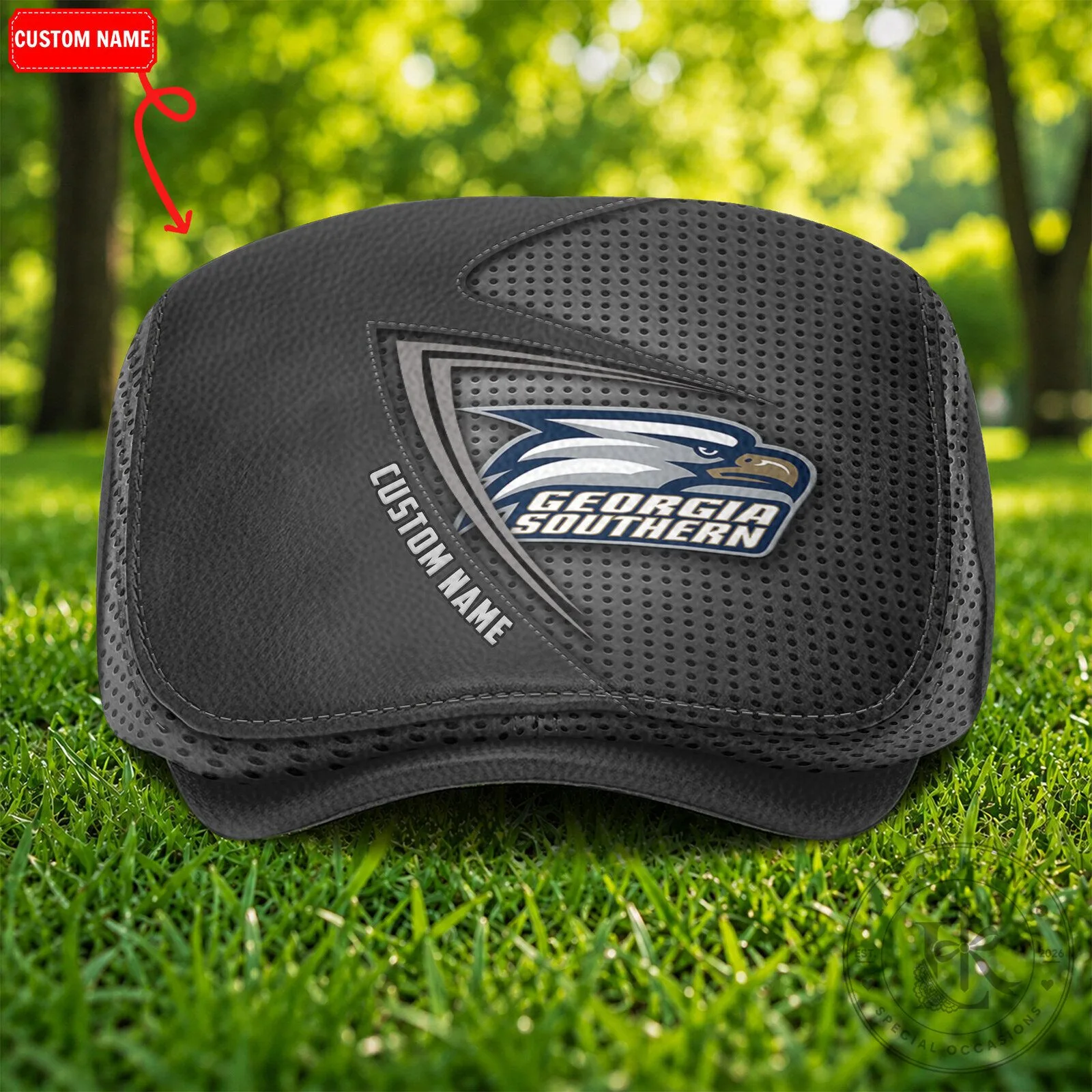 Georgia Southern Eagles Golf Flat Cap Hat 10 Georgia Southern Eagles Golf Flat Cap Hat