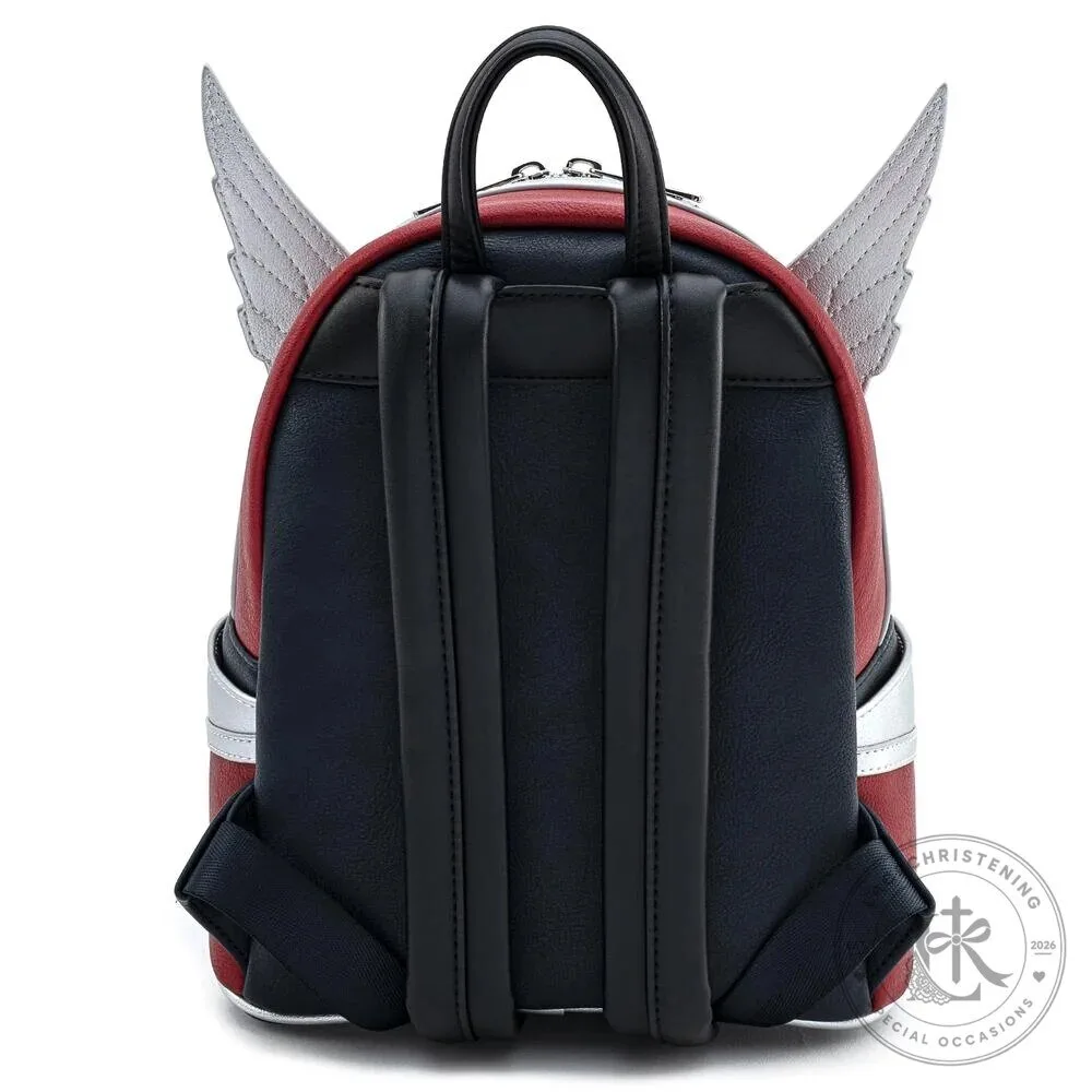 Marvel Thor Classic Cosplay Mini Backpack with Mjolnir and Loki Zipper Pulls 17 Marvel Thor Classic Cosplay Mini Backpack with Mjolnir and Loki Zipper Pulls