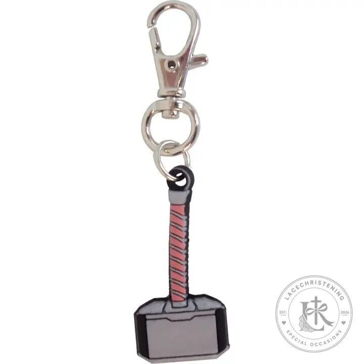 Marvel Comics Thor's Hammer Mjolnir Metal Keychain Accessory