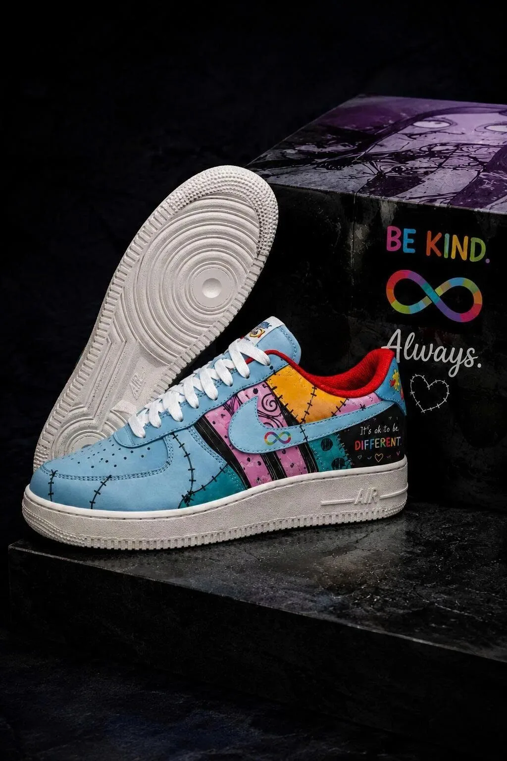 Autism Awareness Infinity Symbol Different Not Less Always Enough Shoes 9 Autism Awareness Infinity Symbol Different Not Less Always Enough Shoes