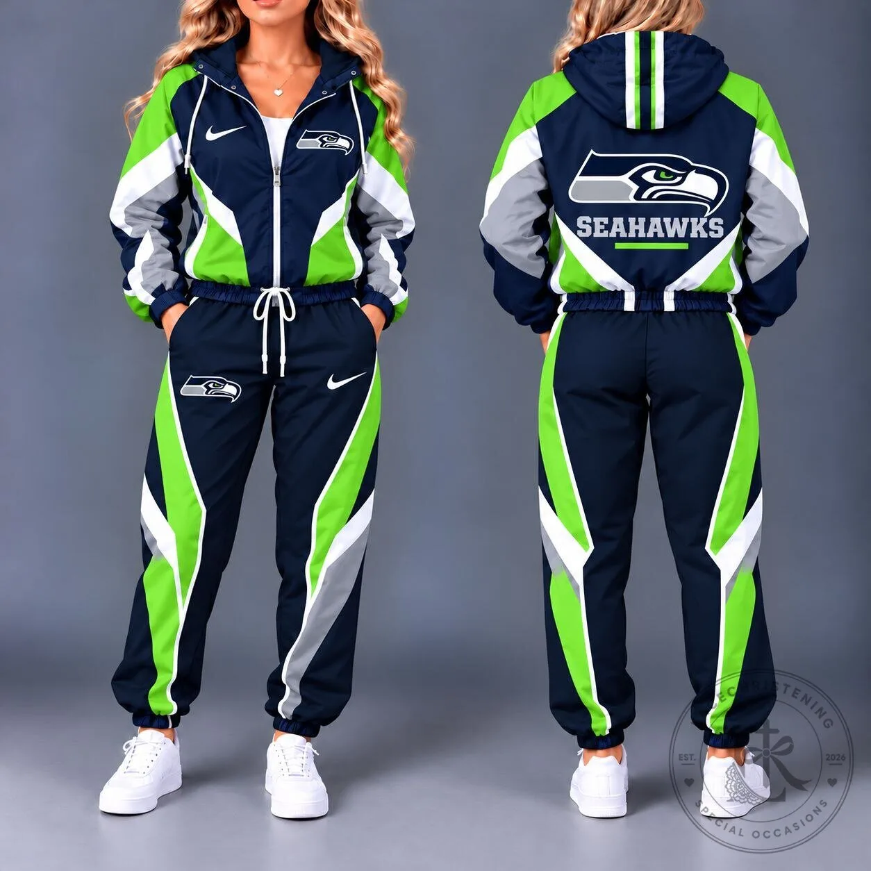 Seattle Seahawks NFL Team Pride Full-Zip Hooded Jacket