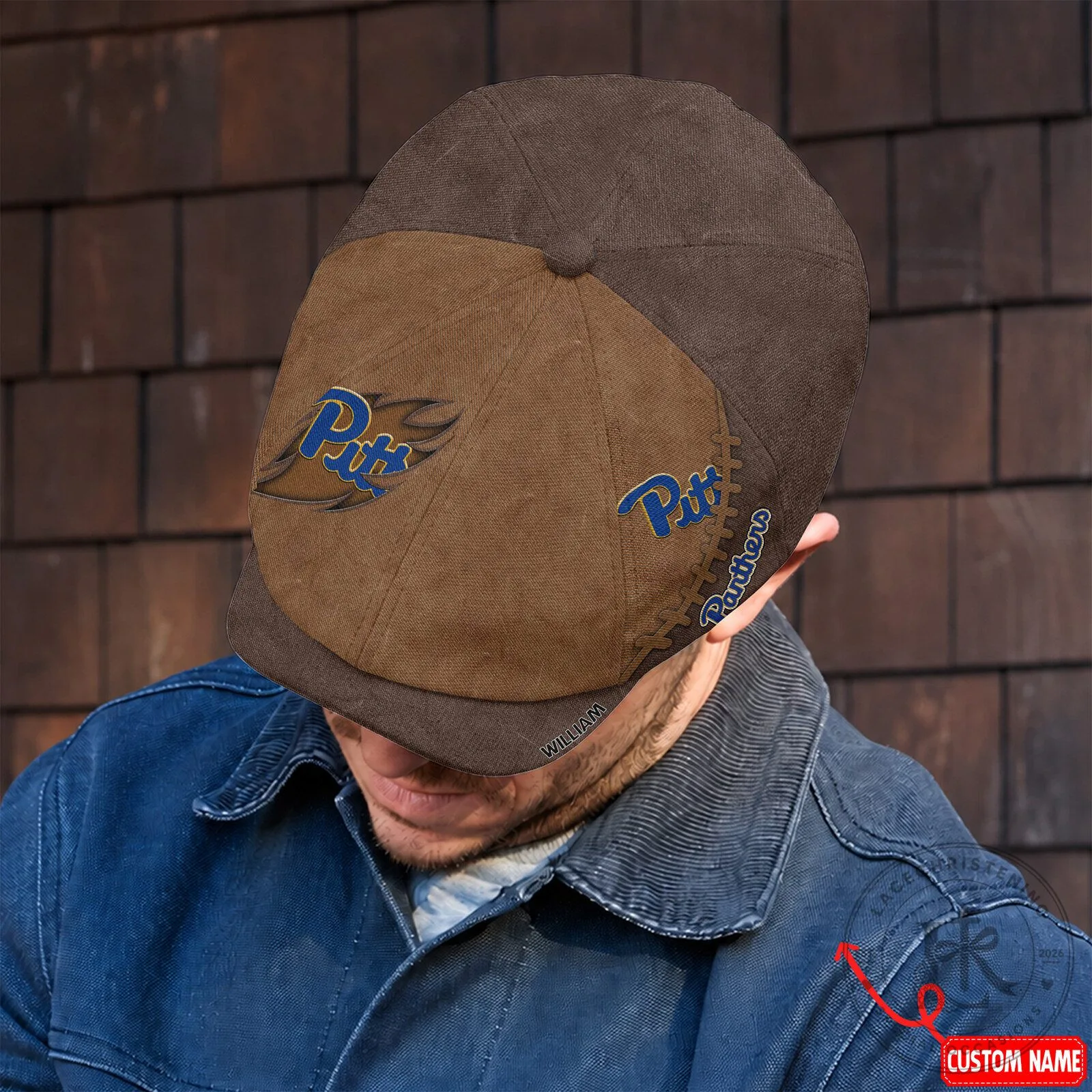 Pittsburgh Panthers Football Style Newsboy Cap for Men and Women 7 Pittsburgh Panthers Football Style Newsboy Cap for Men and Women