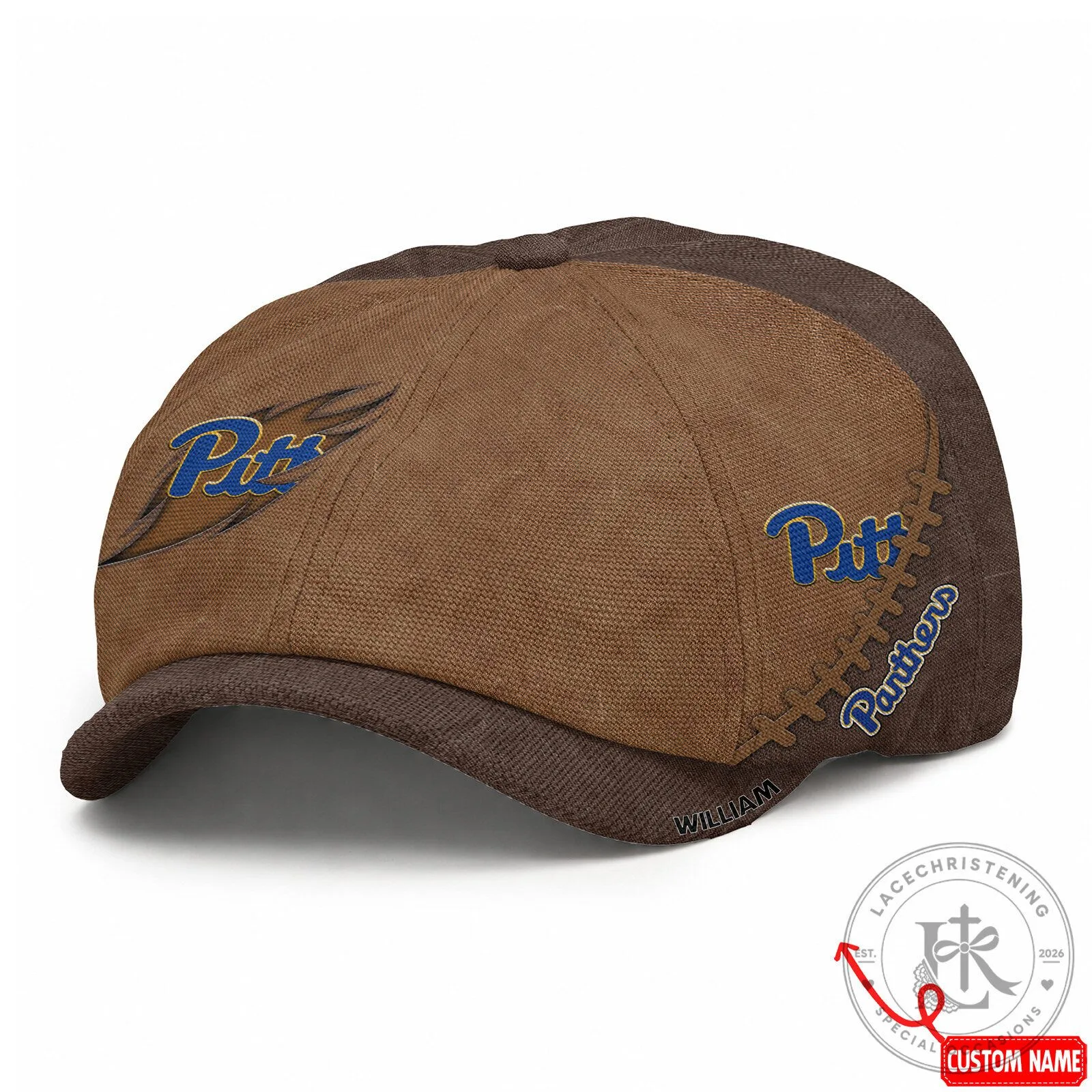 Pittsburgh Panthers Football Style Newsboy Cap for Men and Women 8 Pittsburgh Panthers Football Style Newsboy Cap for Men and Women