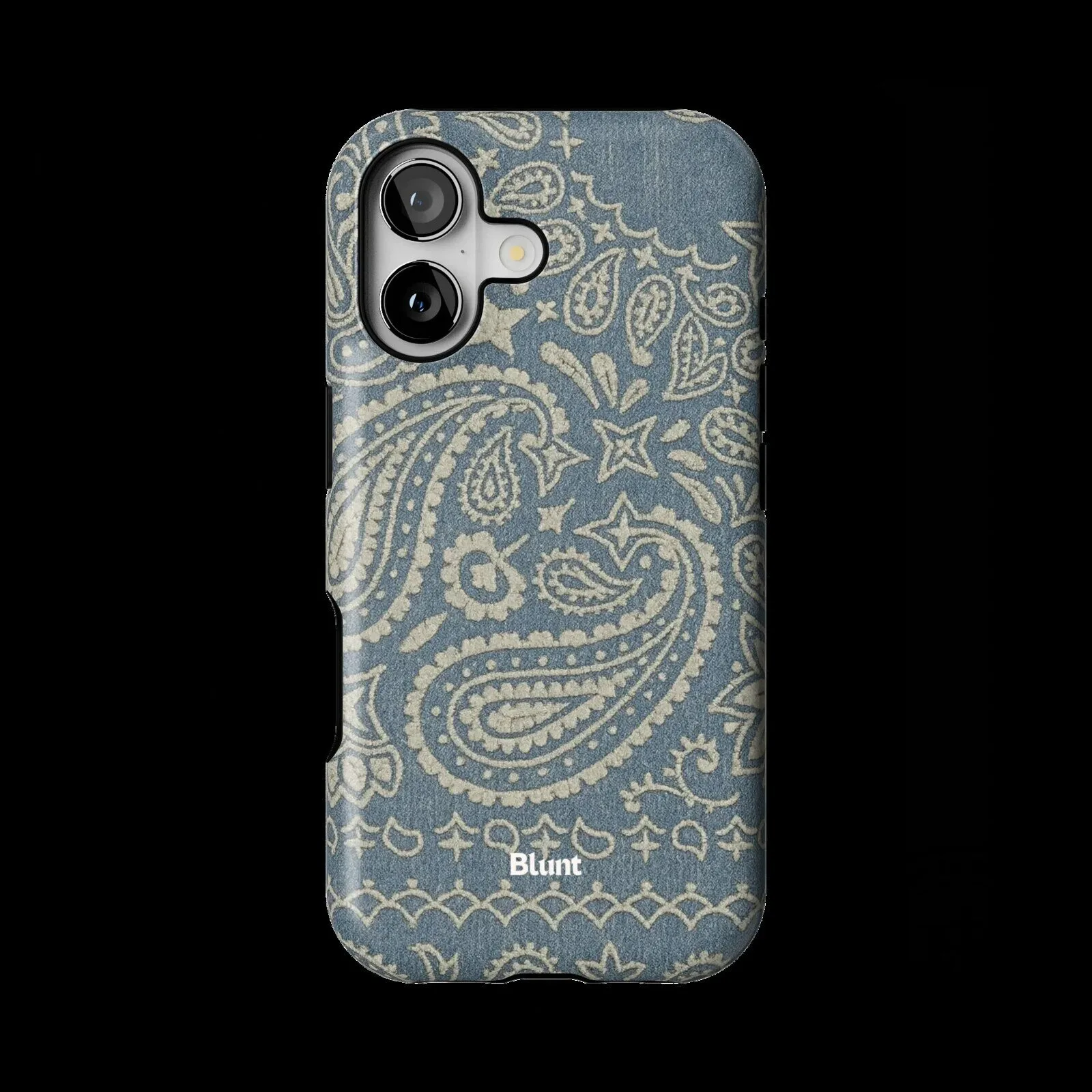 Blue Paisley Bandana Pattern iPhone Case for Apple iPhone 12 Pro Max 3 Blue Paisley Bandana Pattern iPhone Case for Apple iPhone 12 Pro Max